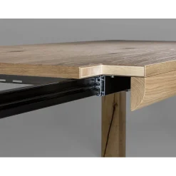 Tavolo Allungabile in Listellare e Gambe Quadrotto Made in Italy - Rillian