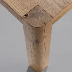 Tavolo Allungabile in Listellare e Gambe Quadrotto Made in Italy - Rillian