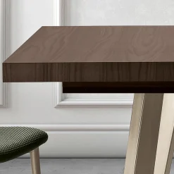 Tavolo Allungabile in Melaminico di 2 Diverse Finiture Made in Italy - Tecna