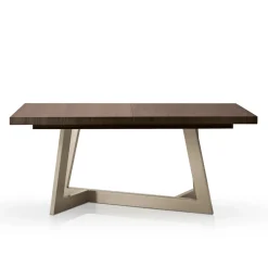 Tavolo Allungabile in Melaminico di 2 Diverse Finiture Made in Italy - Tecna