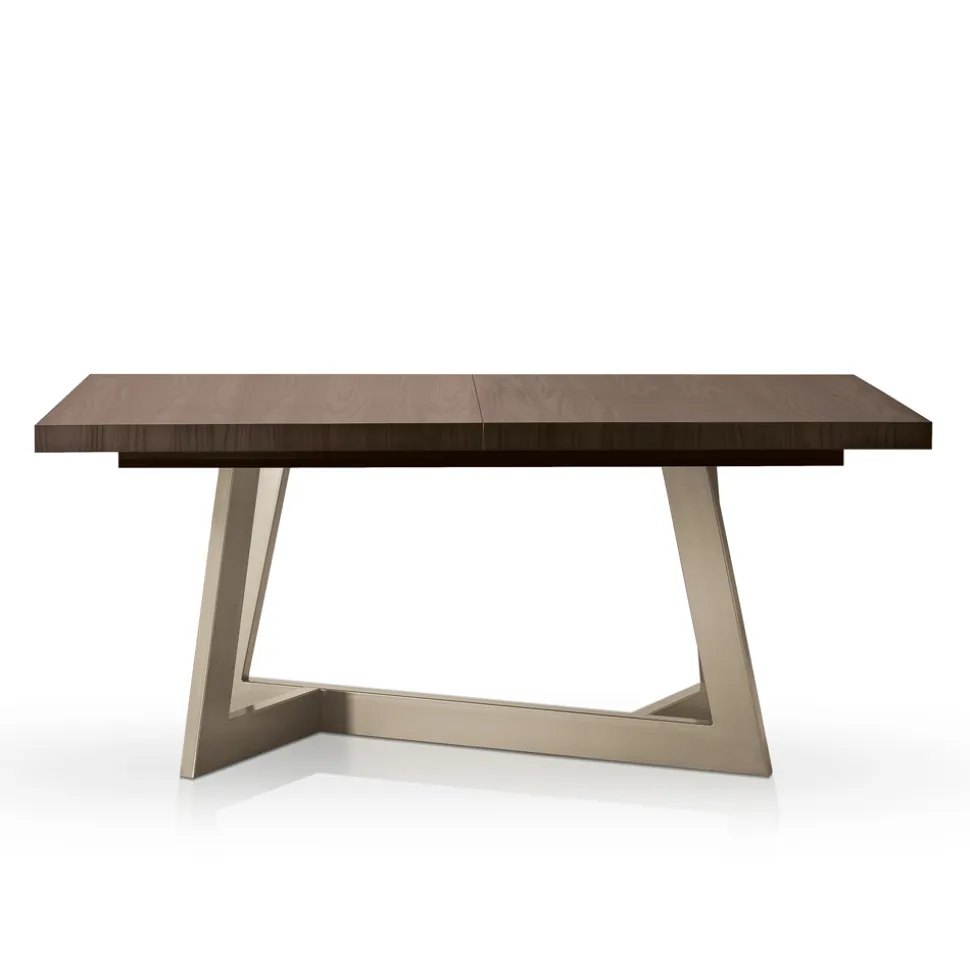 Tavolo Allungabile in Melaminico di 2 Diverse Finiture Made in Italy - Tecna