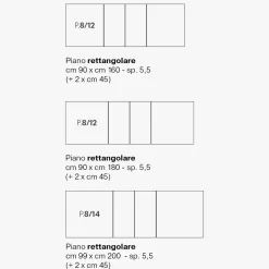 Tavolo Allungabile in Melaminico di 2 Diverse Finiture Made in Italy - Tecna