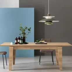 Tavolo Allungabile in Melaminico di Diverse Finiture Made in Italy - Lily
