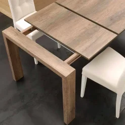 Tavolo allungabile in nobilitato e mdf moderno Jesi