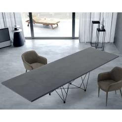 Tavolo Allungabile Moderno 14 Posti con Piano Laminato Made in Italy – Ezzellino