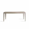 Tavolo allungabile noce grigio naturale design moderno, Matis