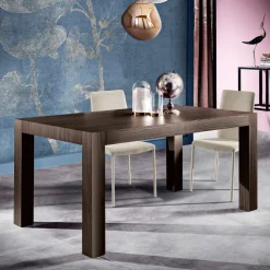 Tavolo Allungabile Realizzato in Melaminico Folding Made in Italy - Oky