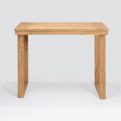 Tavolo Alto da Bar Realizzato in Teak Naturale Spazzolato - Sponda