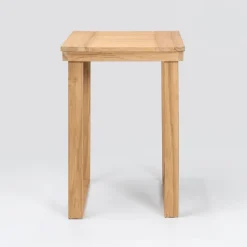 Tavolo Alto da Bar Realizzato in Teak Naturale Spazzolato - Sponda