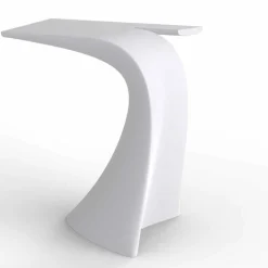 Tavolo alto da esterno H 100 cm di design, in polietilene, Wing Vondom
