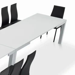 Tavolo con Allunghe Interne e Bordo Folding in Laminato Made in Italy - Gordito