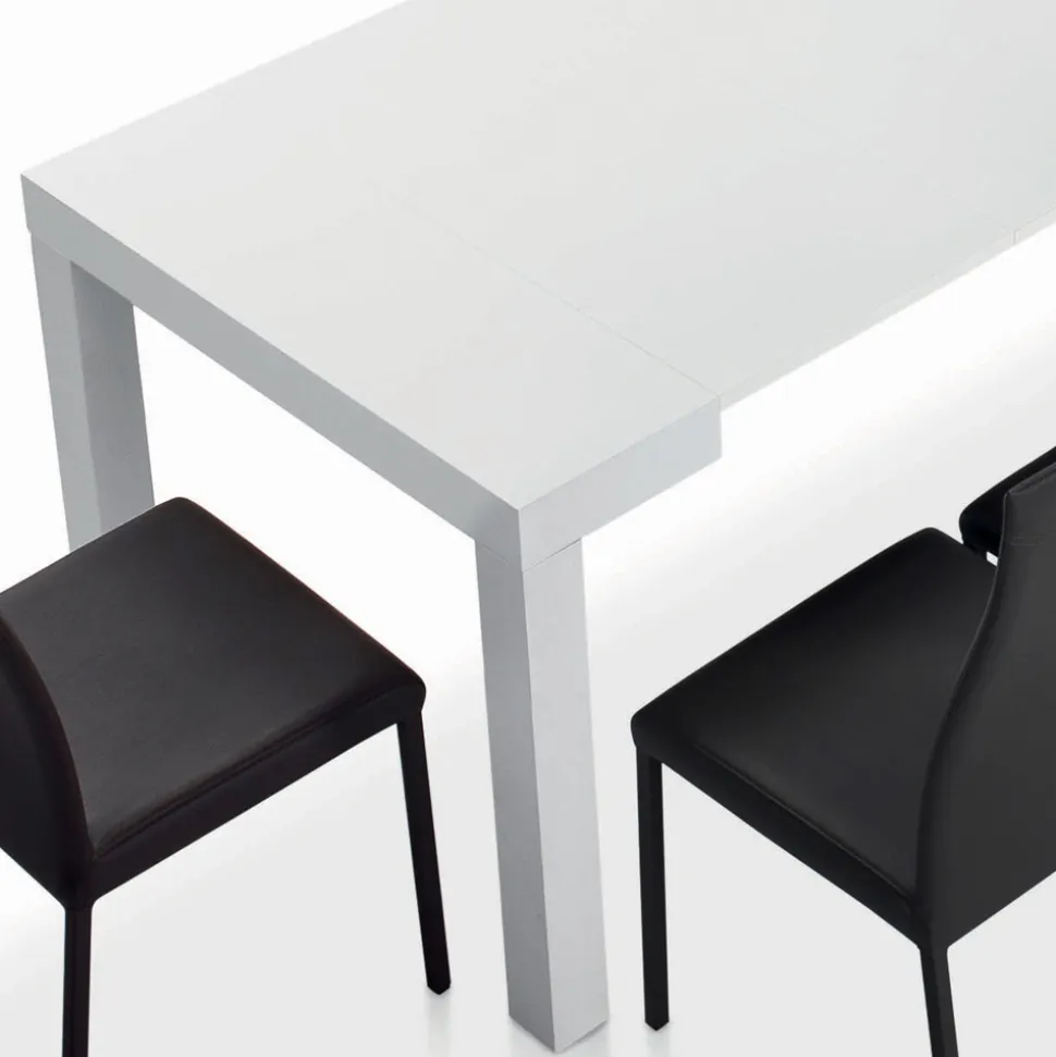 Tavolo con Allunghe Interne e Bordo Folding in Laminato Made in Italy - Gordito