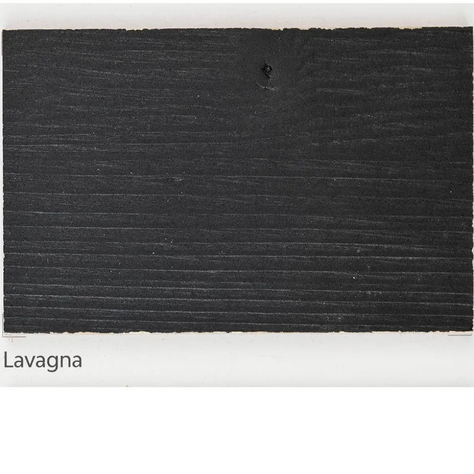 Tavolo con Piana Placcata in Rovere Massello e Base in Cristallo Made in Italy - Noelia
