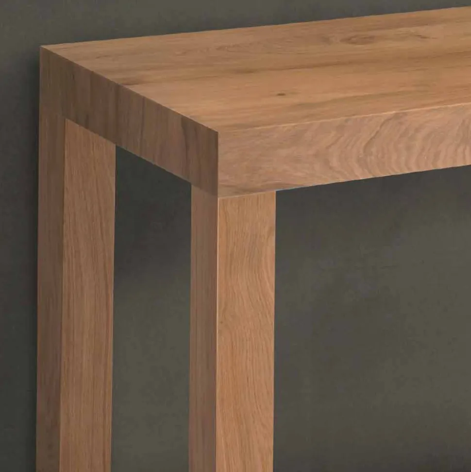 Tavolo Consolle Allungabile in Legno Impiallacciato Made in Italy – Gordito