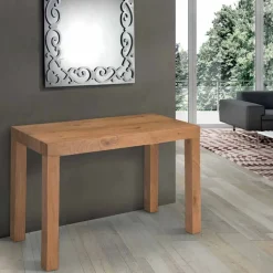 Tavolo Consolle Allungabile in Legno Impiallacciato Made in Italy – Gordito