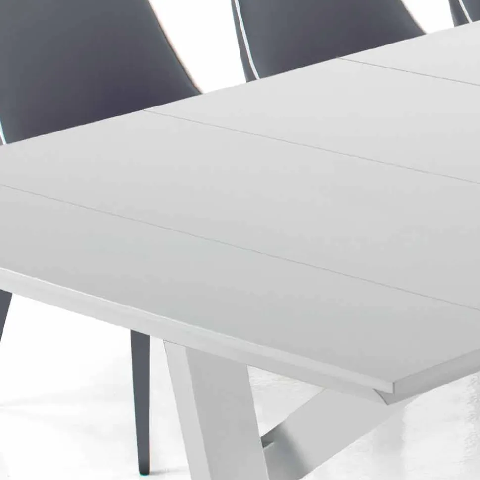 Tavolo Consolle Allungabile fino a 325 cm in Melaminico Made in Italy – Settimmio