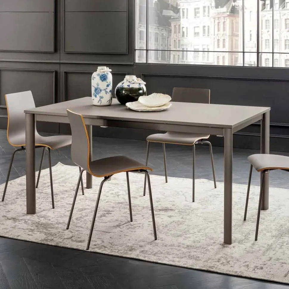 Tavolo Cucina Allungabile Fino a 240 cm in Fenix Realizzato in Italia - Maltese