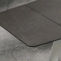 Tavolo Cucina Allungabile Fino a 280 cm Effetto Marmo Made in Italy - Pinocchio