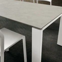 Tavolo Cucina Allungabile Fino a 240 cm in Hpl Pregiato Made in Italy - Jupiter
