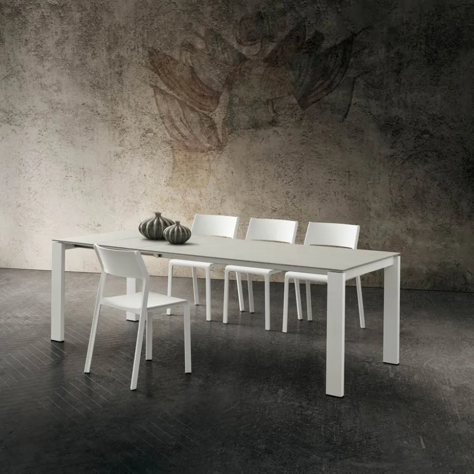 Tavolo Cucina Allungabile Fino a 240 cm in Hpl Pregiato Made in Italy - Jupiter