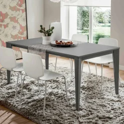 Tavolo Cucina in Metallo Verniciato con Piano in Fenix Made in Italy - Efisto