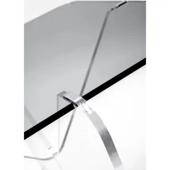 Tavolo da Caffè da Salotto Design in Plexiglass Trasparente o Fumè - Draco