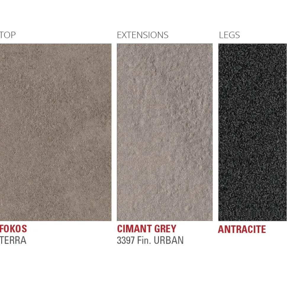 Tavolo da Cucina Allungabile in Ceramica Laminam Made in Italy Pregiato - Efisto