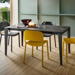 Tavolo da Cucina Allungabile in Ceramica Laminam Made in Italy Pregiato - Efisto