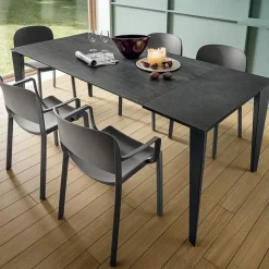Tavolo da Cucina Allungabile in Ceramica Laminam Made in Italy Pregiato - Efisto
