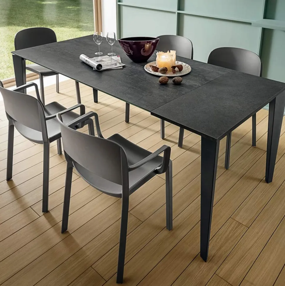 Tavolo da Cucina Allungabile in Ceramica Laminam Made in Italy Pregiato - Efisto