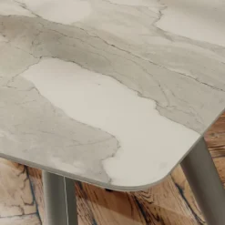 Tavolo da Cucina con Piano in Laminam Made in Italy, di Alta Qualità - Lingotto
