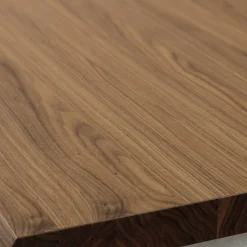 Tavolo da Cucina Fisso in Metallo e Piano in Legno Made in Italy - Bastiano