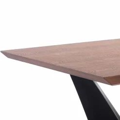 Tavolo da Cucina in Mdf e Metallo di Design Moderno - Helene
