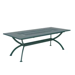 Tavolo da Esterno Allungabile Fino a 320 cm in Acciaio Zincato Made in Italy -Pearl