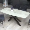 Tavolo da Esterno con Base in Alluminio e Piano in HPL Stratificato 12mm - Zefiro