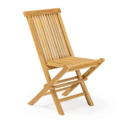 Tavolo da Esterno con 2 Poltroncine e 4 Sedie in Teak - Yggdrasil