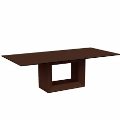 Tavolo da esterno 200x100 cm Vela by Vondom, in resina di polietilene