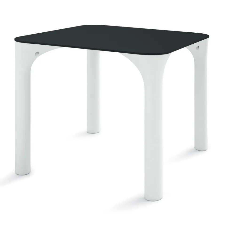 Tavolo da Giardino in Hpl con Gambe in Polietilene Made in Italy - Glen