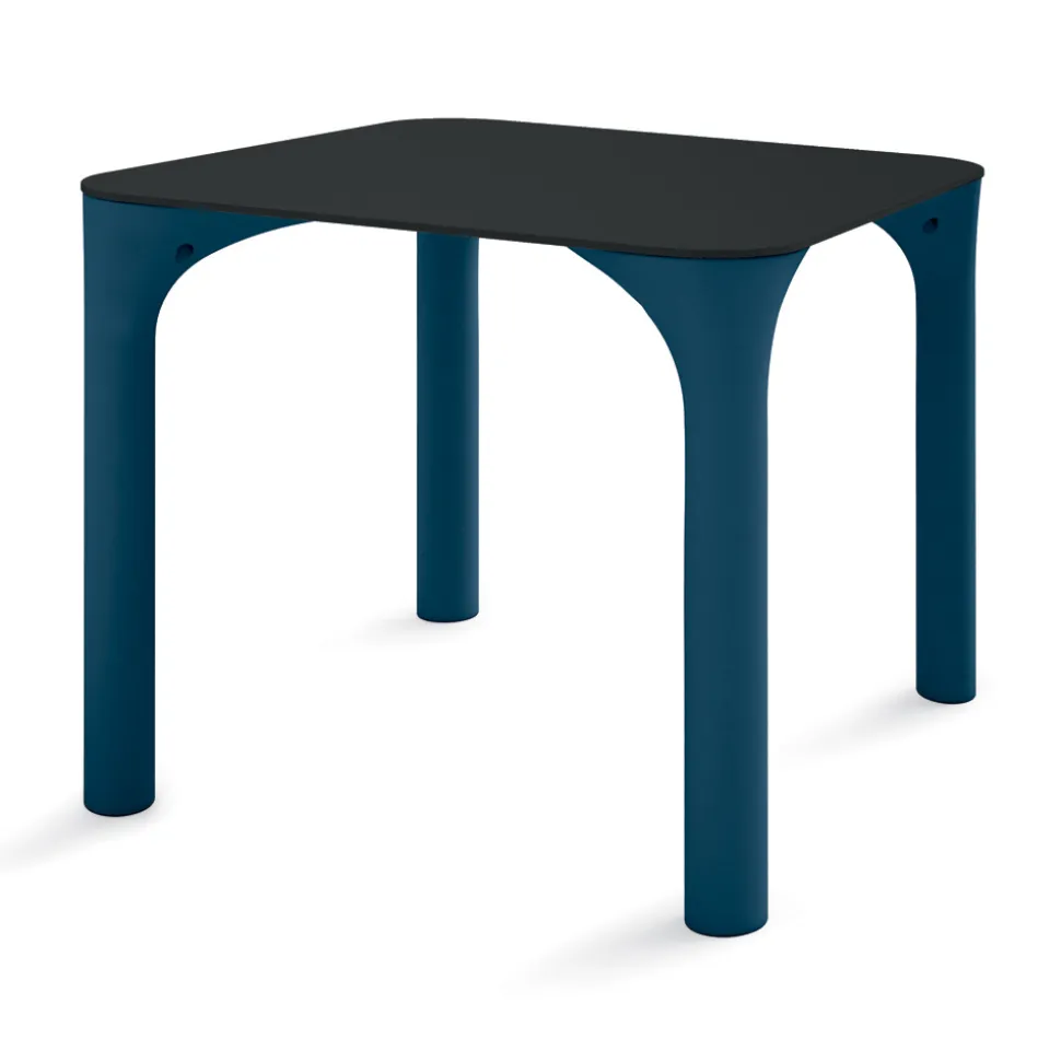 Tavolo da Giardino in Hpl con Gambe in Polietilene Made in Italy - Glen