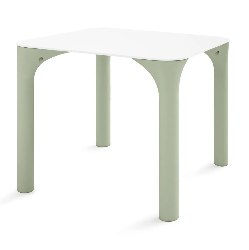 Tavolo da Giardino in Hpl con Gambe in Polietilene Made in Italy - Glen