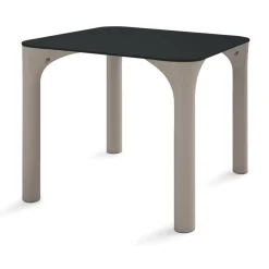 Tavolo da Giardino in Hpl con Gambe in Polietilene Made in Italy - Glen