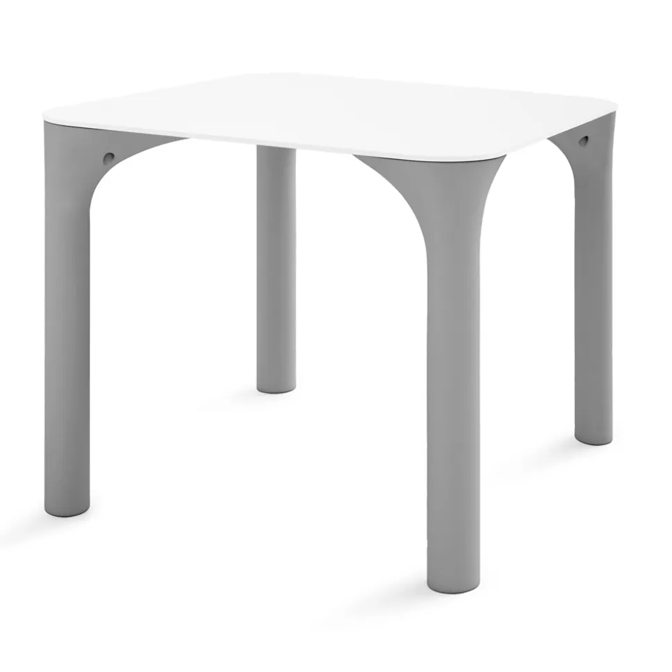 Tavolo da Giardino in Hpl con Gambe in Polietilene Made in Italy - Glen