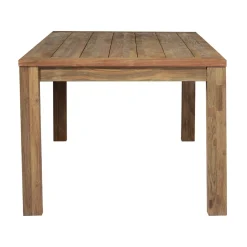 Tavolo da Giardino Rettangolare Realizzato in Teak Riciclato - Elianto