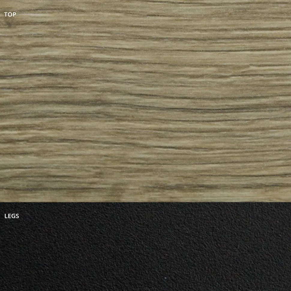 Tavolo da Pranzo a Botte in Laminato Effetto Legno Made in Italy - Grotta