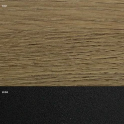 Tavolo da Pranzo a Botte in Laminato Effetto Legno Made in Italy - Grotta