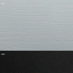 Tavolo da Pranzo a Botte in Laminato Effetto Legno Made in Italy - Grotta