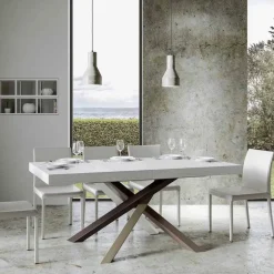 Tavolo da Pranzo Allungabile Fino a 440 cm di Design Made in Italy - Rally