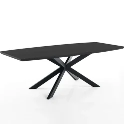Tavolo da Pranzo Allungabile in Metallo e MDF - Iridio
