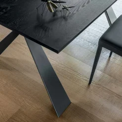Tavolo da Pranzo Allungabile a 298 cm in Nobilitato Made in Italy - Fedemo