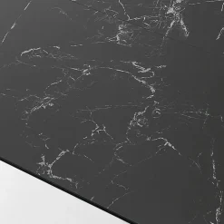 Tavolo da Pranzo Allungabile a 240 cm in Ceramica e Acciaio - Sollievo